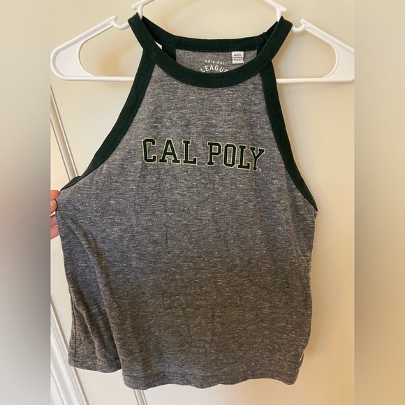 Cal Poly halter top tank (original LEAGUE collegiate outfitters) size small - Picture 2 of 2